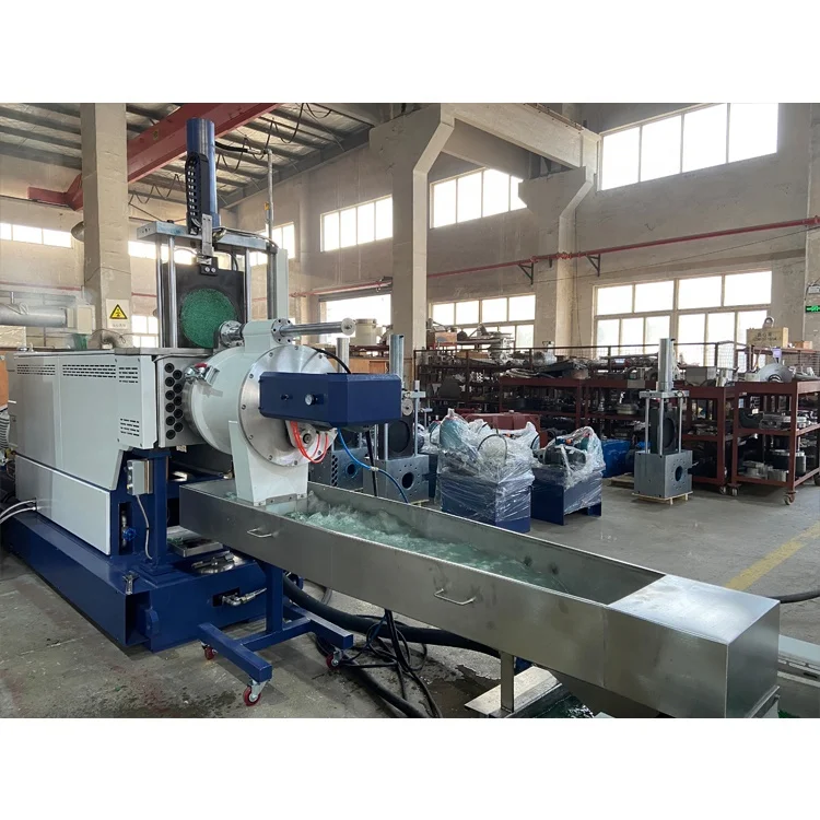 LLDPE LDPE Film Polypropylene Jumbo Bag Granulating Plastic Pelletizing Machine