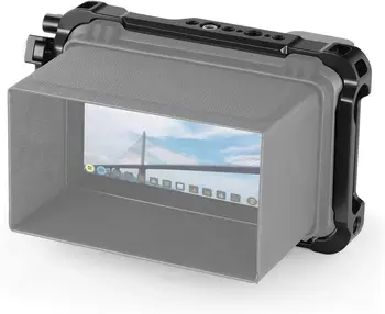 SmallRig Cage for Atomos Ninja V/Ninja V Plus/Ninja/Ninja Ultra,Built-in NATO Rail and Cable Clamp Monitor Cage CMA2209