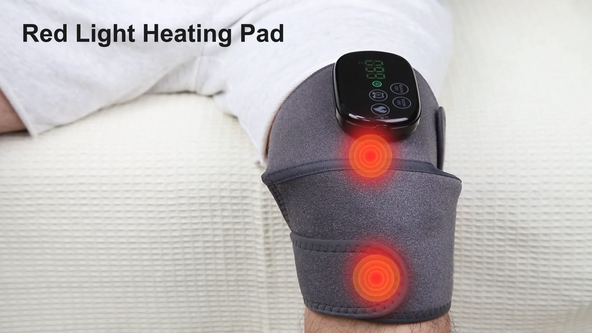 Rechargeable 660nm 850nm Infrared Light Heating Elbow Pads Shoulder