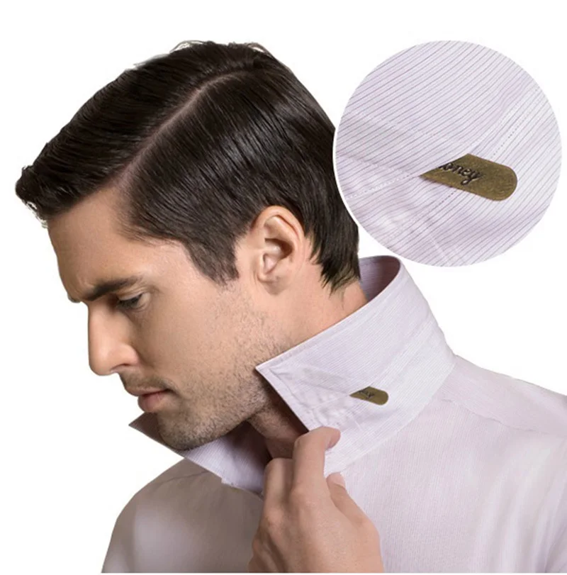 LIPOVOLT Metal Collar Stays Bone Stiffeners 4 Sizes Inserts in Box For Men’s Shirt 