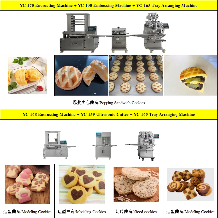 2024 Automatic Biscuit Cookie Machine Double Color Three Color Cookie Making Machine supplier