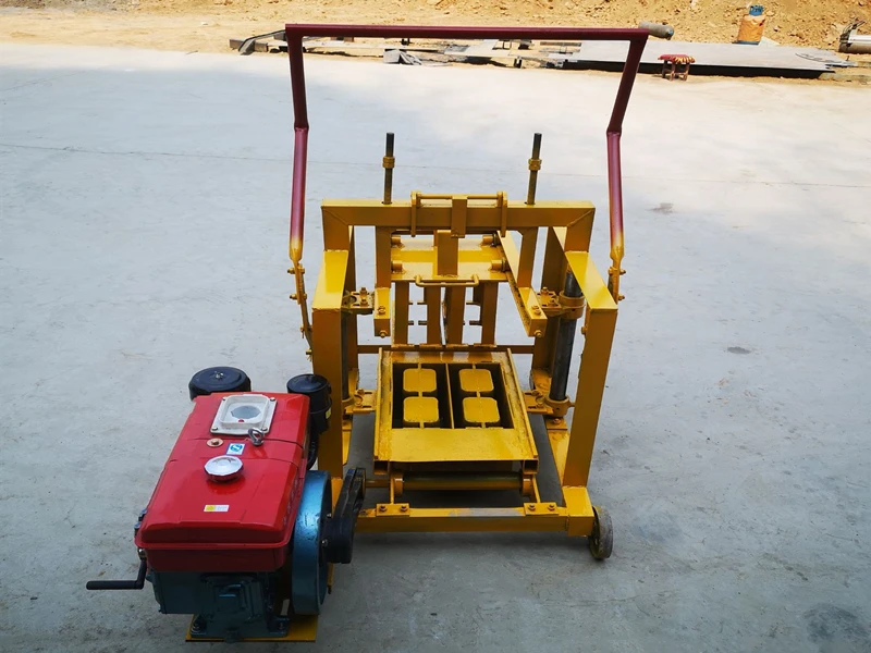 Small Manual Concrete Block Brick Making Machine Hollow Bricks Cement Block Machines Price