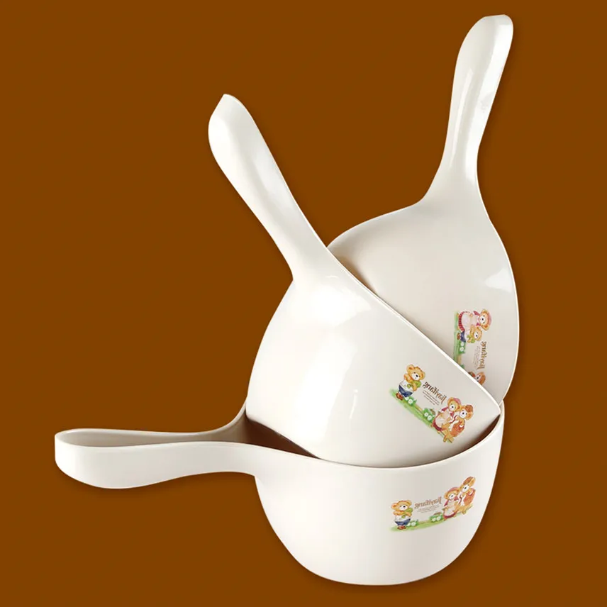 Ручка дешевый пластиковый ковш для