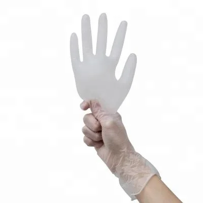 Одноразовые кухонные перчатки порошкообразные сверхпрочные масло ПВХ винил