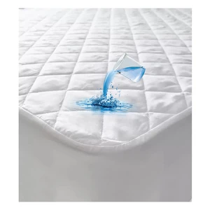 Premium Breathable Microfiber Quilted  Mattress Cover Waterproof Mattress Protector Tpu