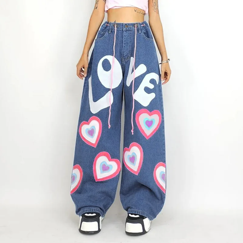 Gonna Da Donna In Cotone Distressed, Vita Bassa, Con Coulisse E Tasche, Stile Aperto E Sbiadito, Taglia Unica (vita 24-40”)