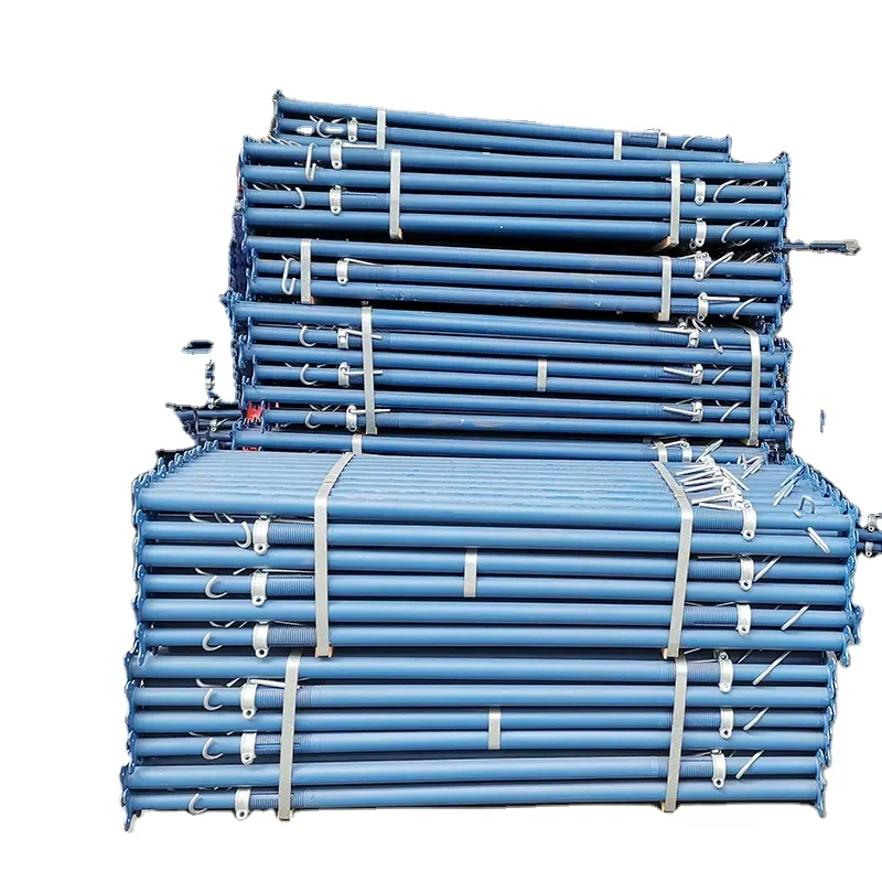 Telescopic Steel Props Factory Price Custom Adjustable Construction Supports Temporary for Aluminum Formwork 48mm 56mm Pipe