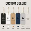etiquetas colgantes de color personalizado