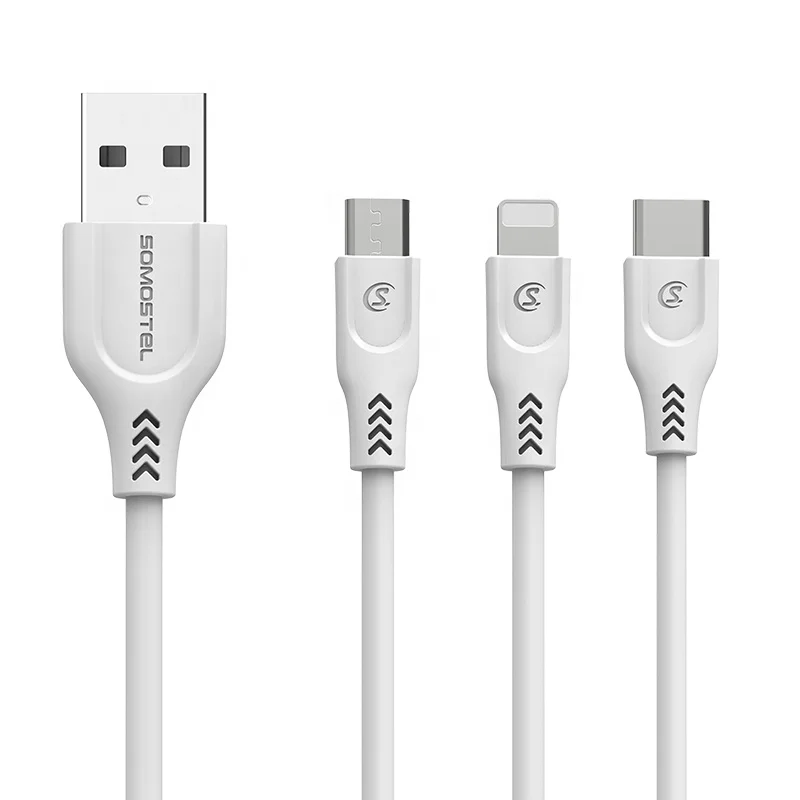 Оптовая продажа, кабель для передачи данных Somostel BT03 3,1 А, кабель Micro USB для быстрой зарядки Samsung, зарядный кабель