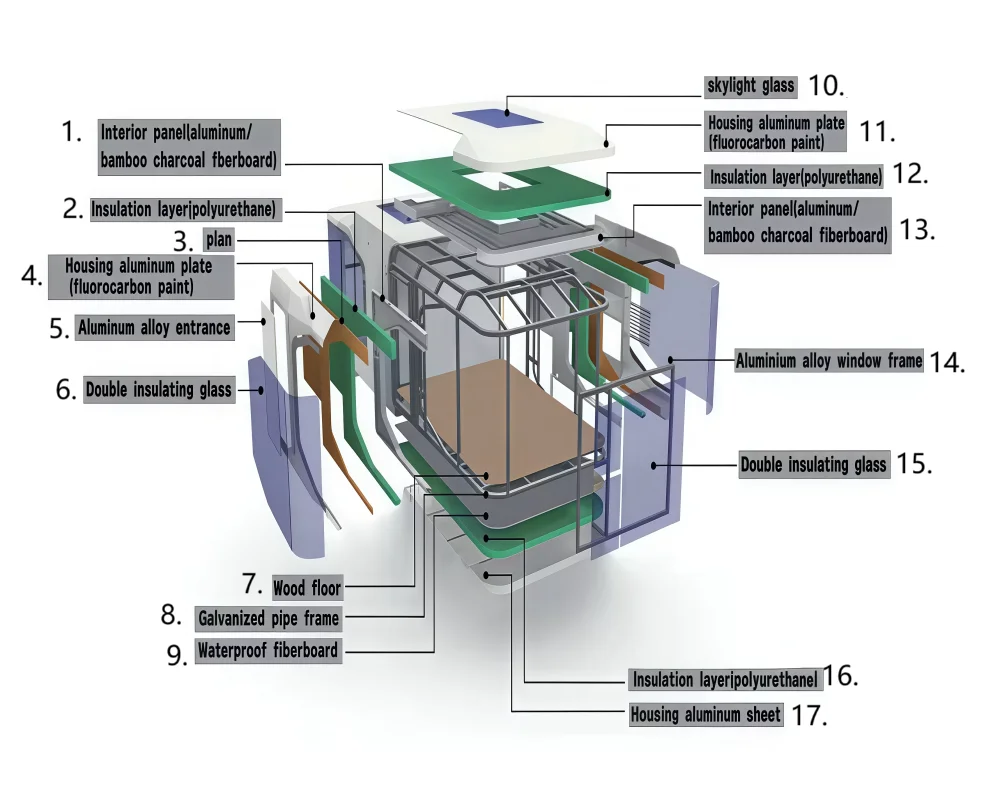 Prefab Space Capsule Cabin House