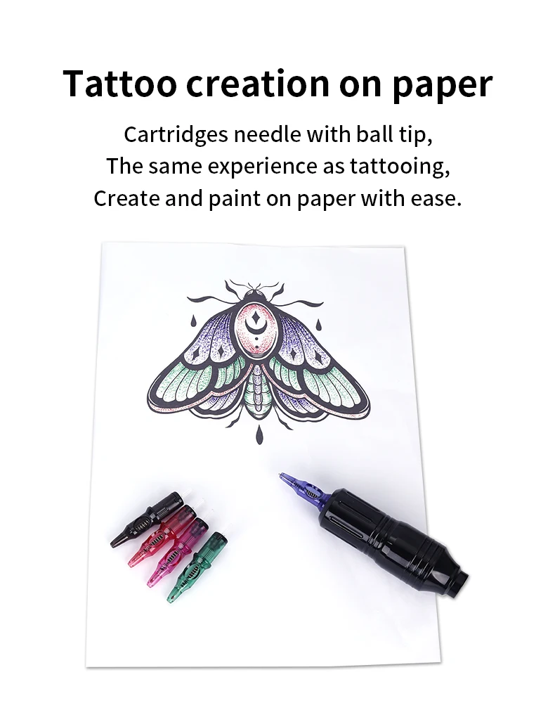 High Quality Ball Point Tattoo Cartridge Tattoo Tool For Beginner
