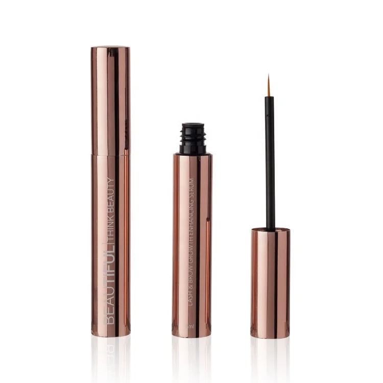 Алюминиевая бутылка для жидкой подводки для глаз, 6 мл, 8 мл, пустая упаковка для клея для ресниц, индивидуальная бутылка для жидкой сыворотки для ресниц