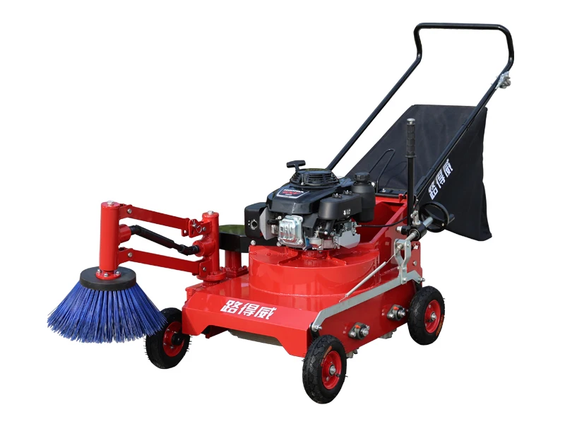 product professional walk behind leaf sweeper4 stage cleaning system drive airflow separation collection for park  municipal cleaning-1