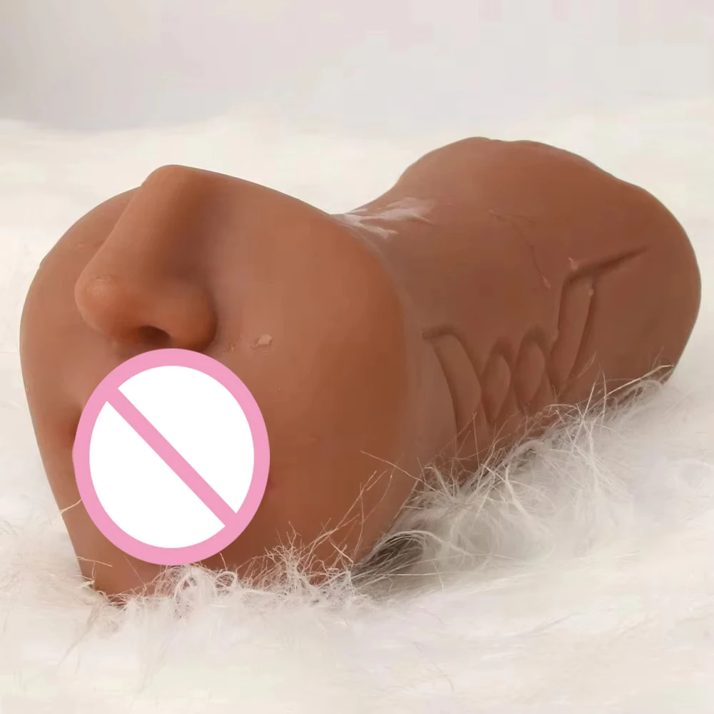 Realistic 3 in 1 Male Masturbation Cup - Waterproof Artificial Vagina & Mouth Pocket Pussy Adult Sex Toy for Men Realistic 3 in 1 Male Masturbation Cup - Waterproof Artificial Vagina & Mouth Pocket Pussy Adult Sex Toy for Men