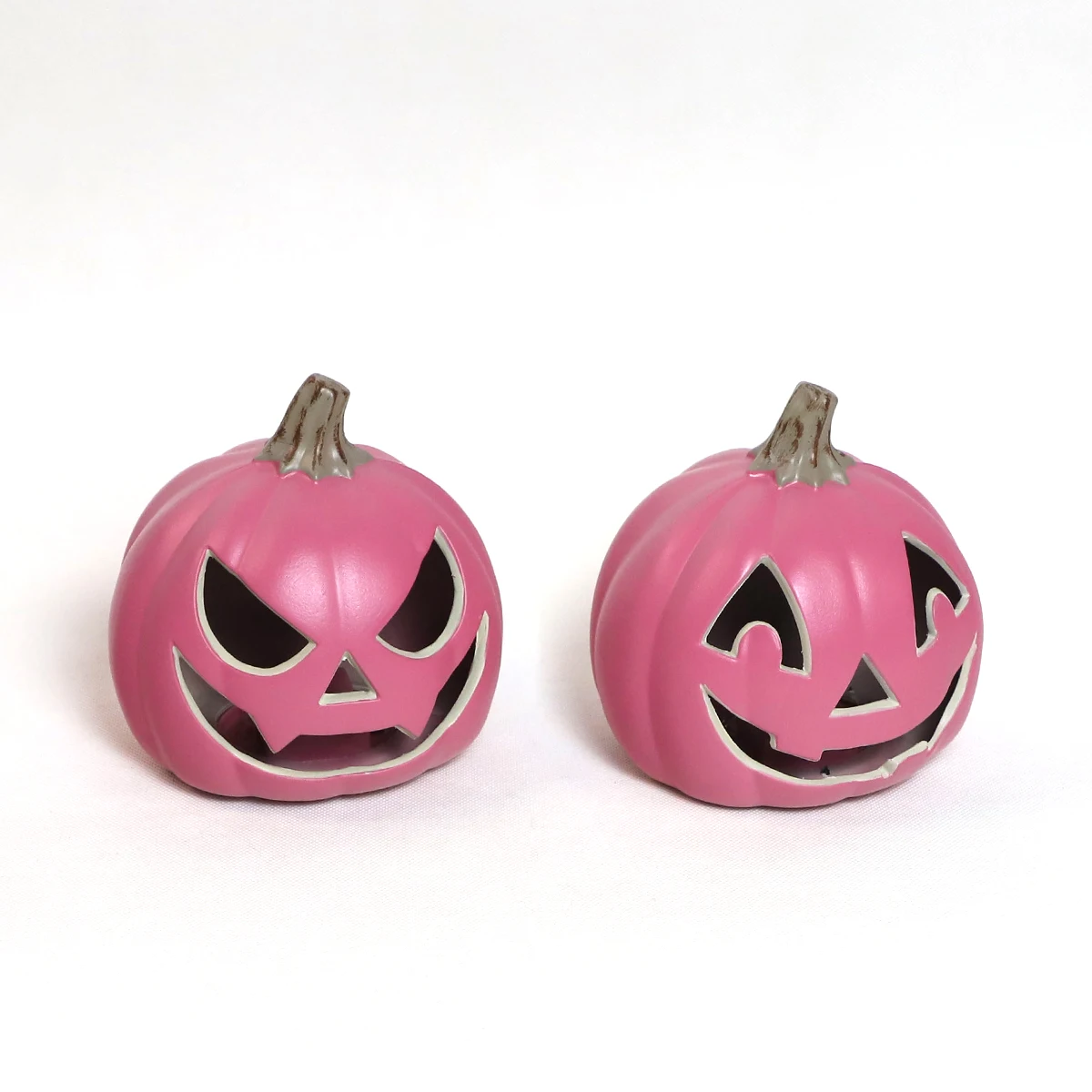 Small Light Pink Pumpkins Party Decor Foam Pink Foam Pumpkins for Halloween Table Centerpiece