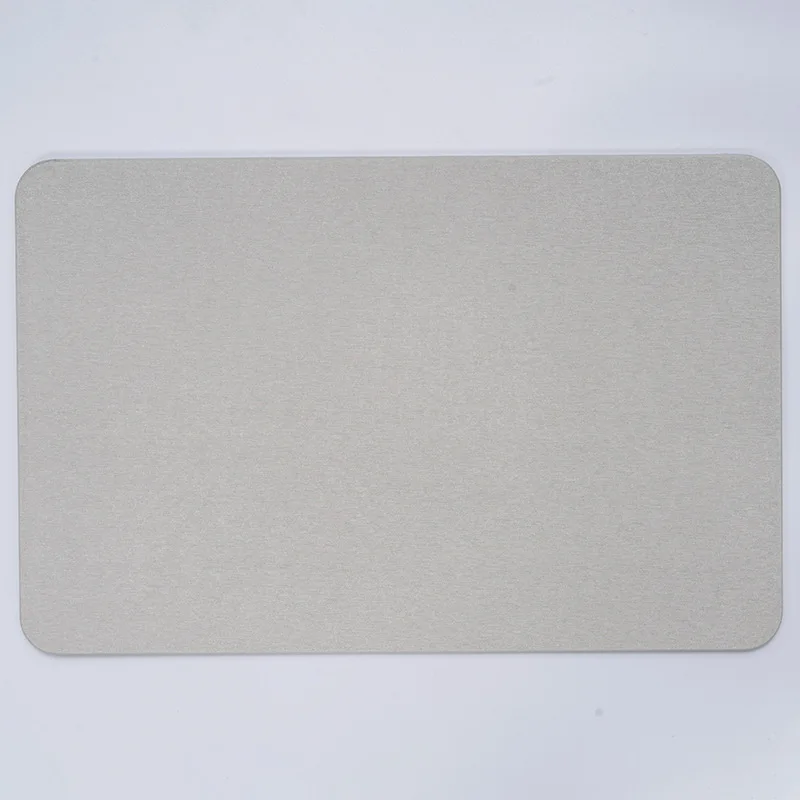 Wholesale Bath Tub Anti Slip Mat Diatom Earth Stone Bath Mat Pad with Sanding Tool supplier