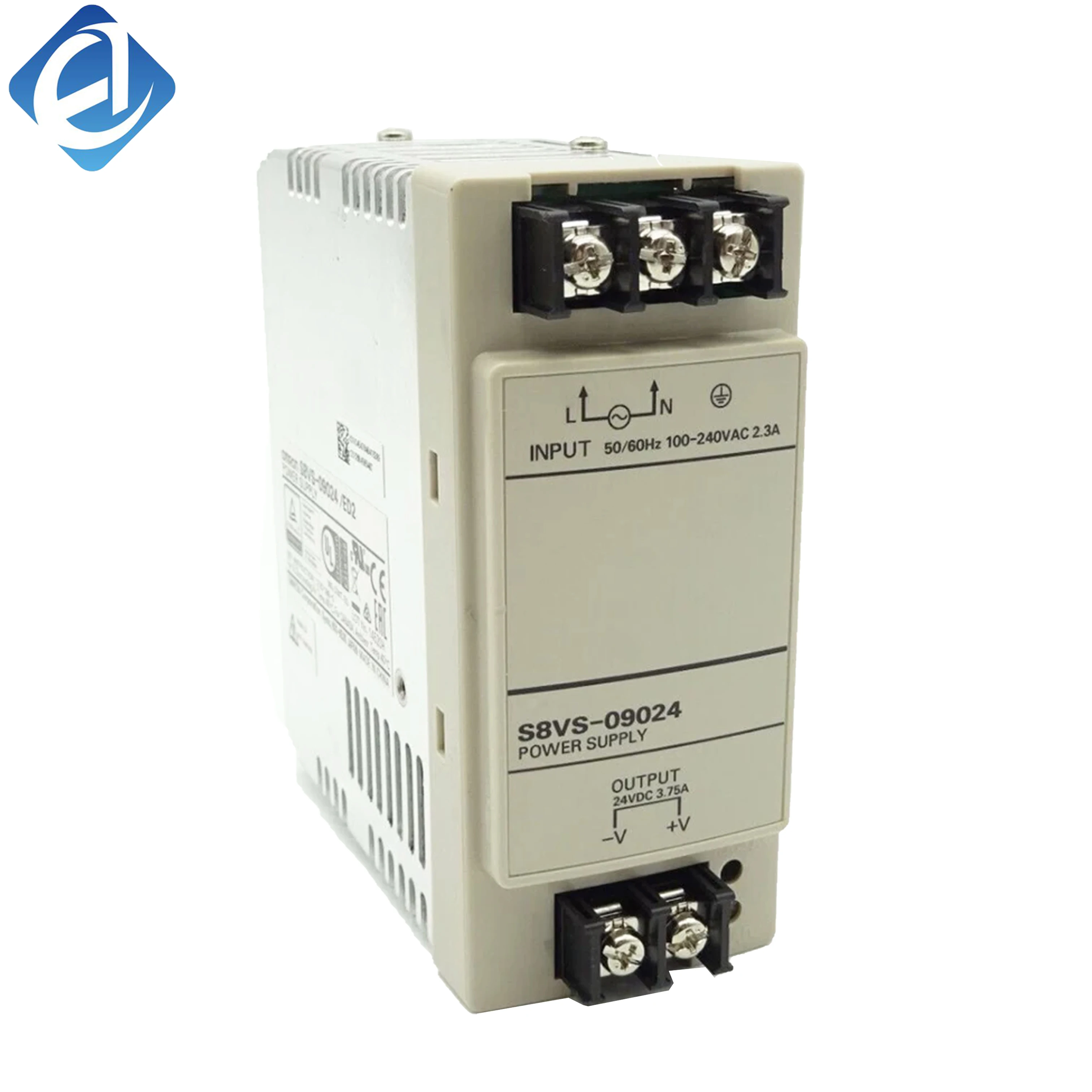 New Original Omron S8VS series switching power supply. It provides stable 24V DC output with overvoltage and overcurrent protection, high energy efficiency. Widely used in power supply for PLC, sensors and all kinds of industrial automation control device