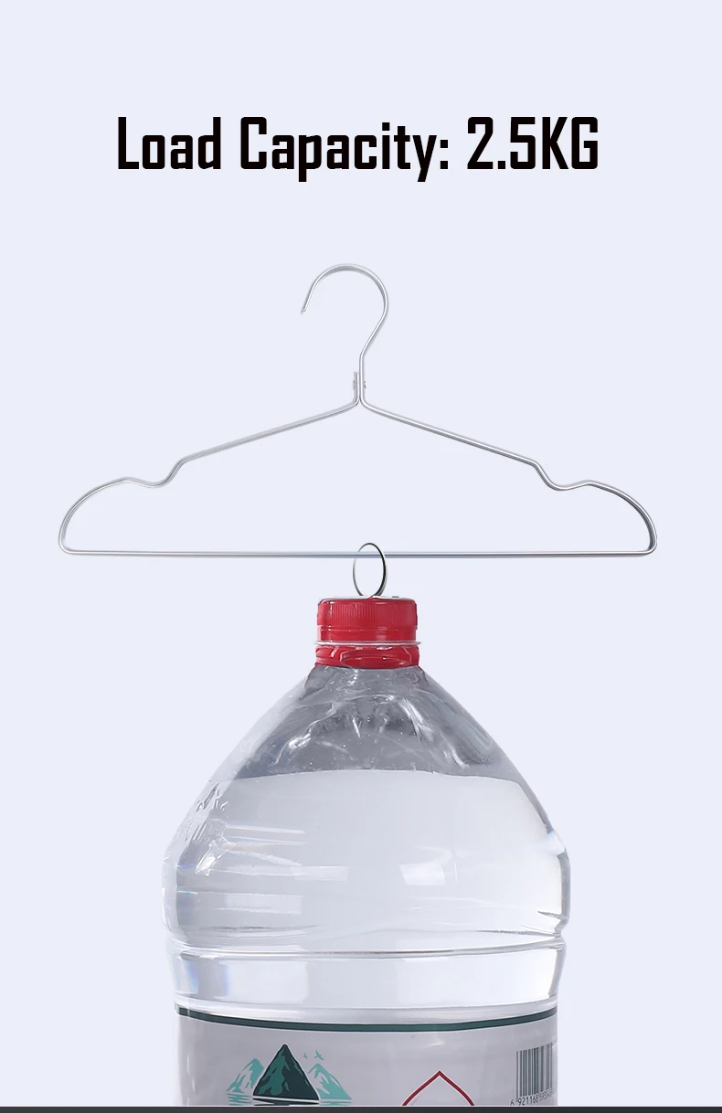 SOLELY Factory's Hot Sale drip dry Aluminum Alloy Clothes Hanger with Non-slip Notches Wardrobe Balcony Bathroom