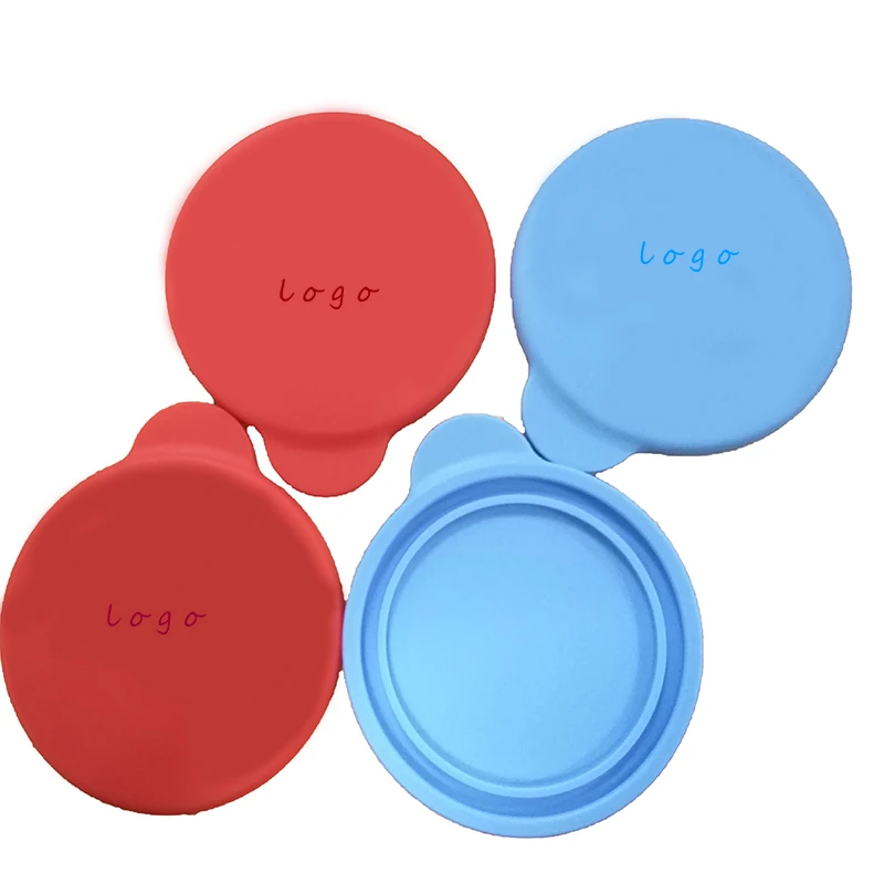 Silicone Pet Tin Lids Food Can Cover Can Lids For Dog And Cat Food