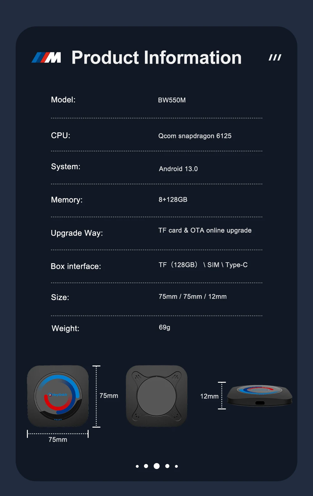 Iheylinkit BW Carplay Ai Box - Universal Car Connectivity