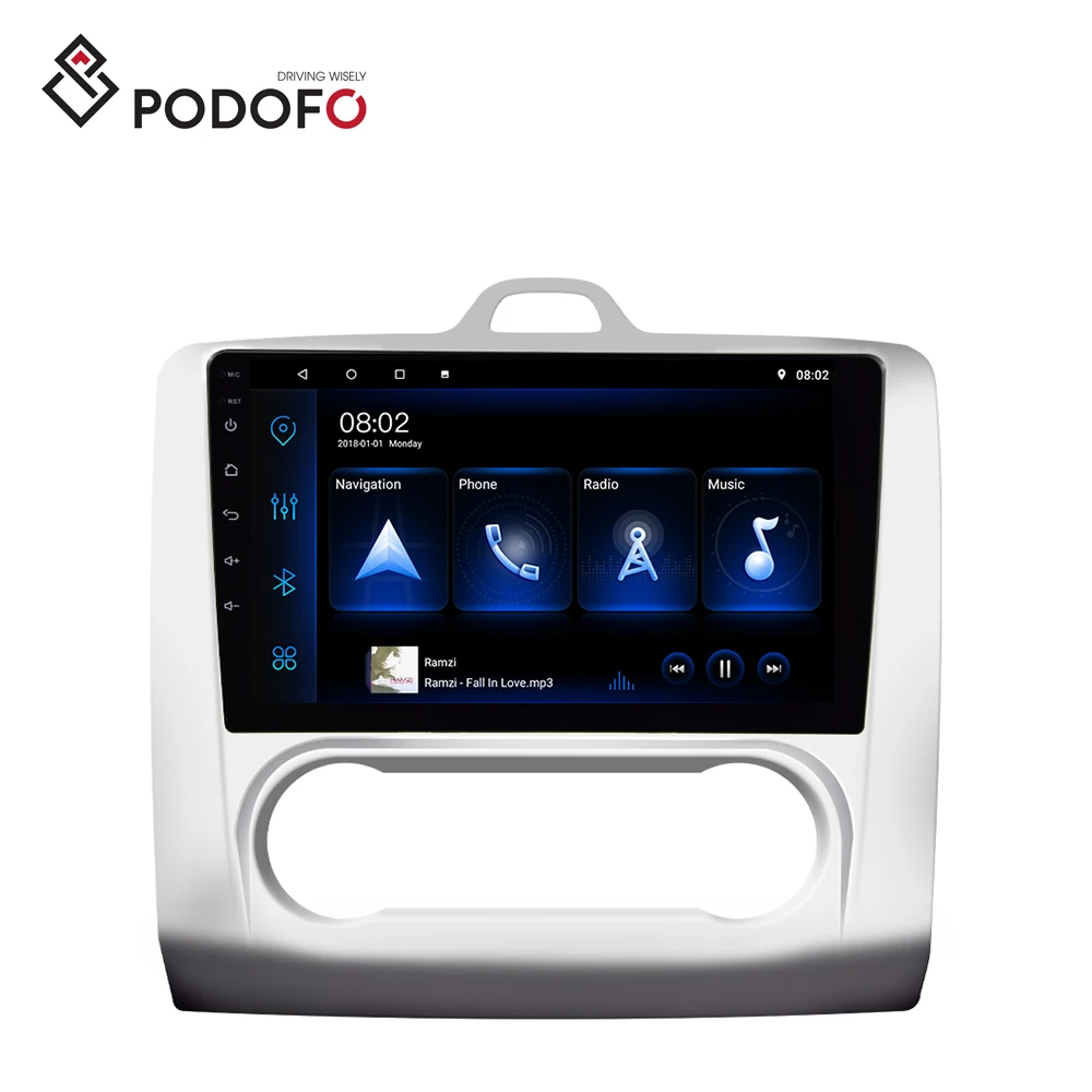 9" Android 9.1 Autoradio Für Ford Focus 2004--2011 GPS Car Play OBD WIFI Stereo 