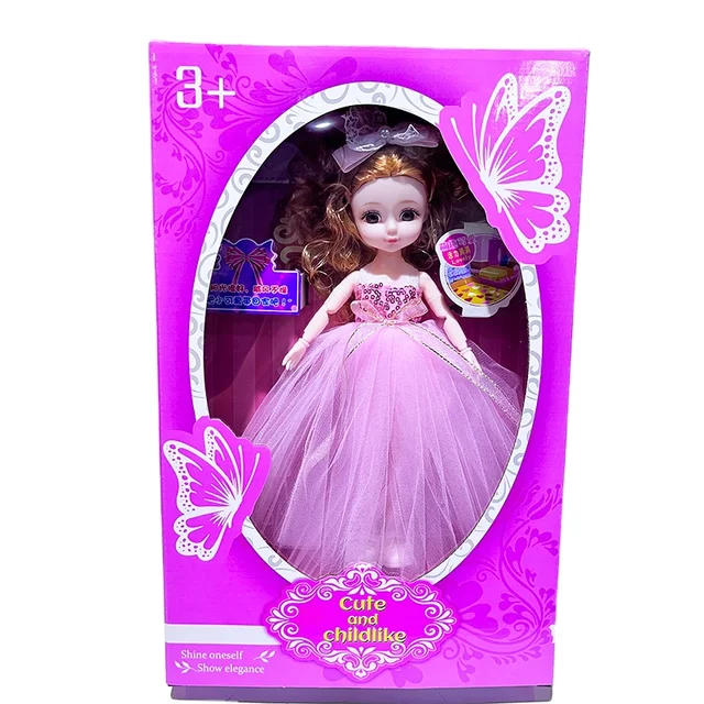 2024 Hot Sale 30cm High Quality Anime Cute Dress up Doll Princess Children's Toy