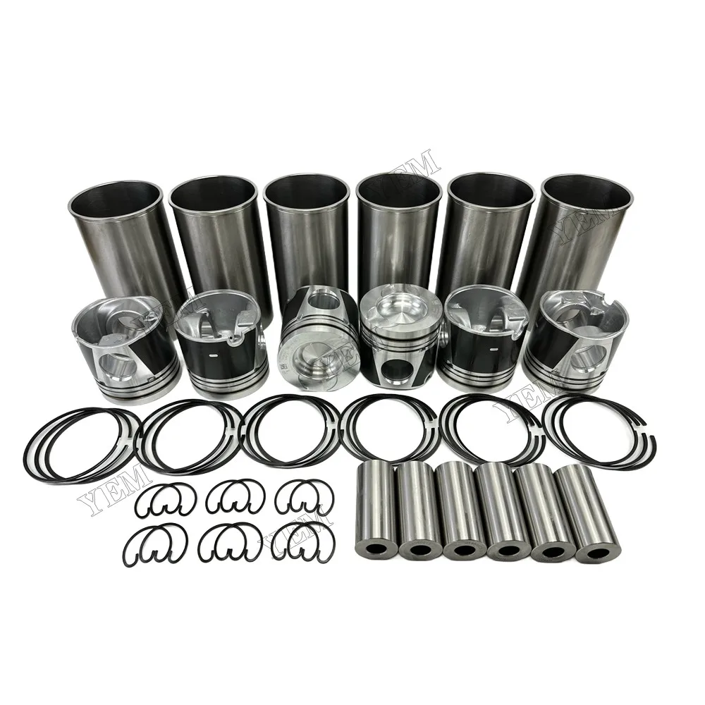 Cylinder Liner Kit Fit for Weichai WD10G178B Engine 4