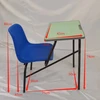 505 Bureau de conférence scolaire + chaise