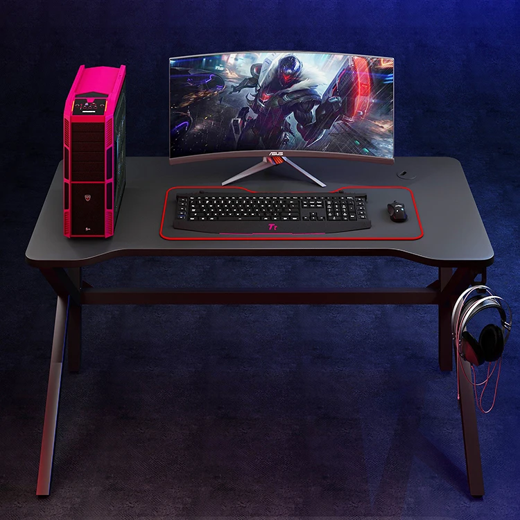 Color Box Packing 2021 Manufacture E-Sport Professional Best Gaming Desk PC Accessories