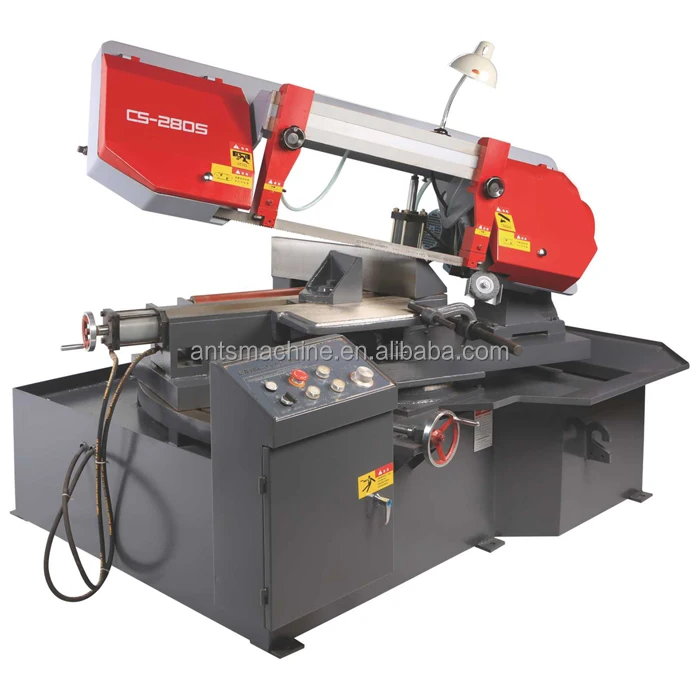 Portable Bandsaw Machine Horizontal Manual Sawing Cutting Machine Size Shanghai ANTISHICNC Made in China Low Price Fast