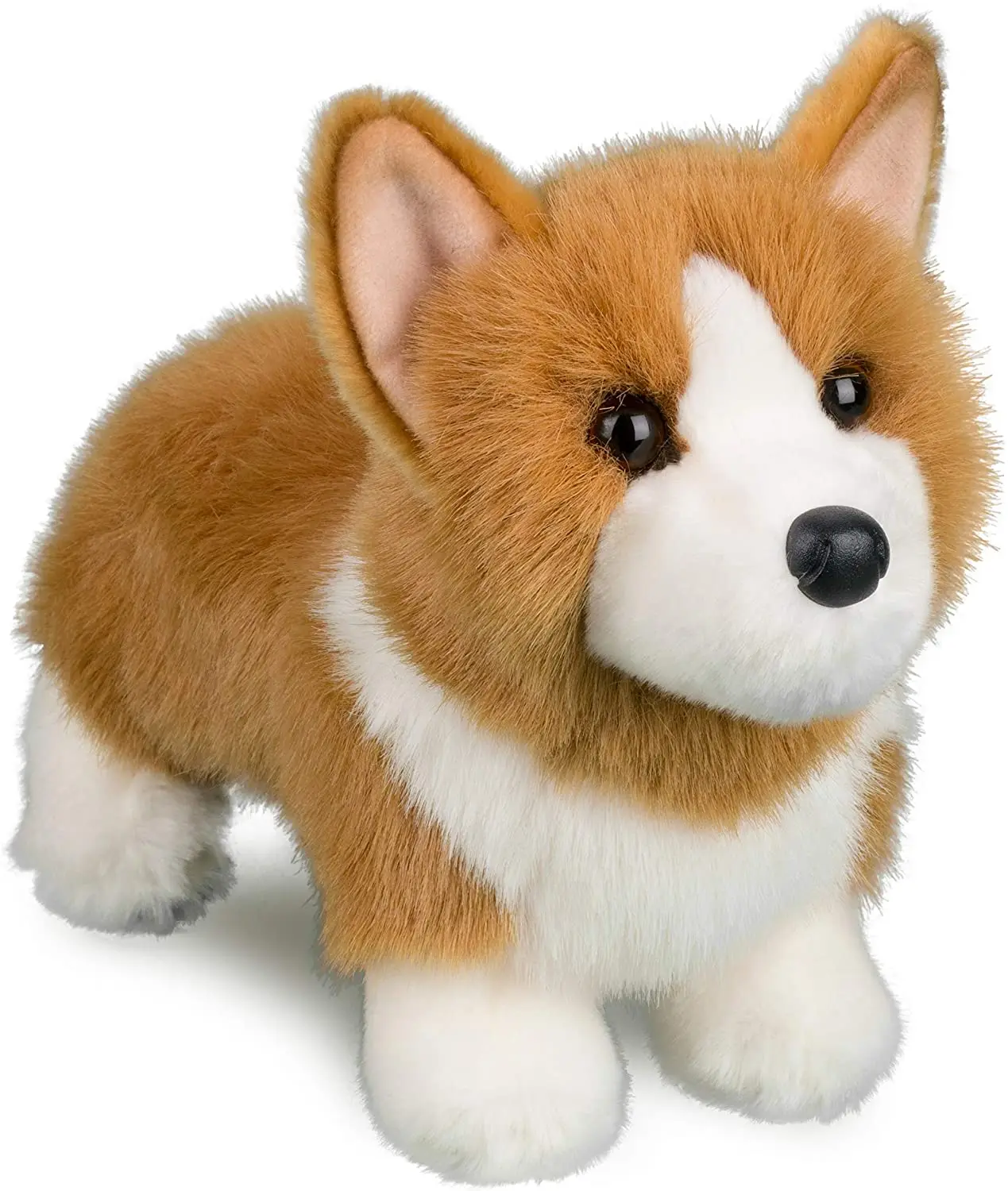 Custom Recycle Stuffed Plush Toy Corgi Dog With Silky Fur: Ideal Gift for  Kids