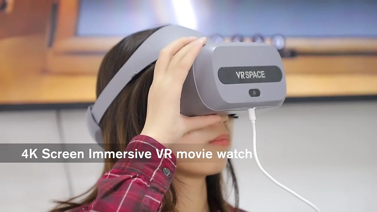 3d Headset Mobile Home Theater Vr Glasses Pc 2k Hd 3d Vr Headset All In