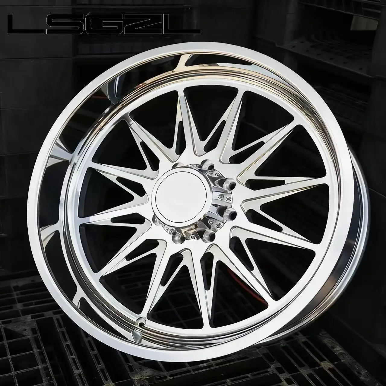 Forged Aluminum Alloy Wheel For Gmc For Silverado 3500 Truck 8x165.1 PCD 30MM ET 20-28 Inch Matte