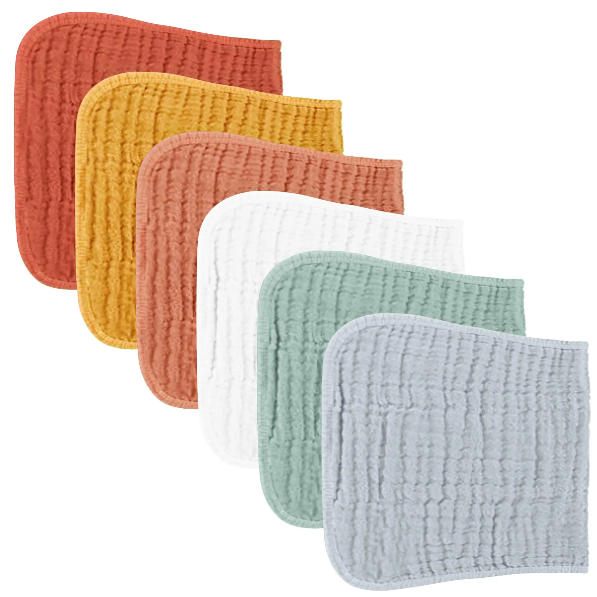 Plain Soft Toweling Baby Burp Cloth,Muslin Burp Cloth For Baby 100