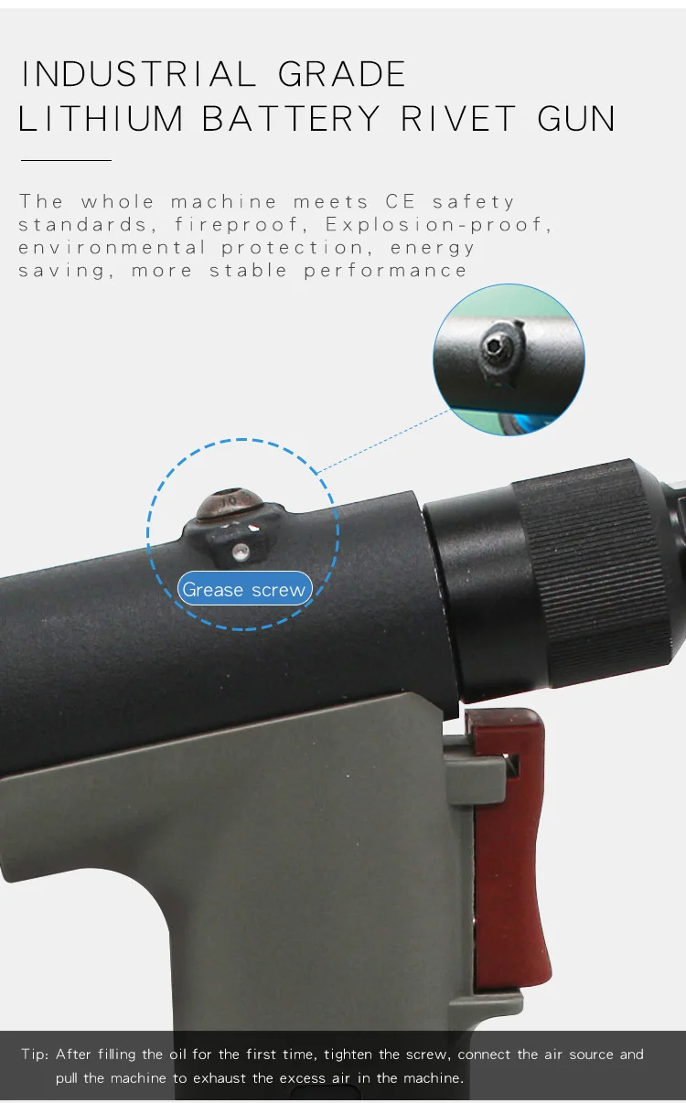 Pneumatic Power Rivet Tool Pro-3400xt4 from China