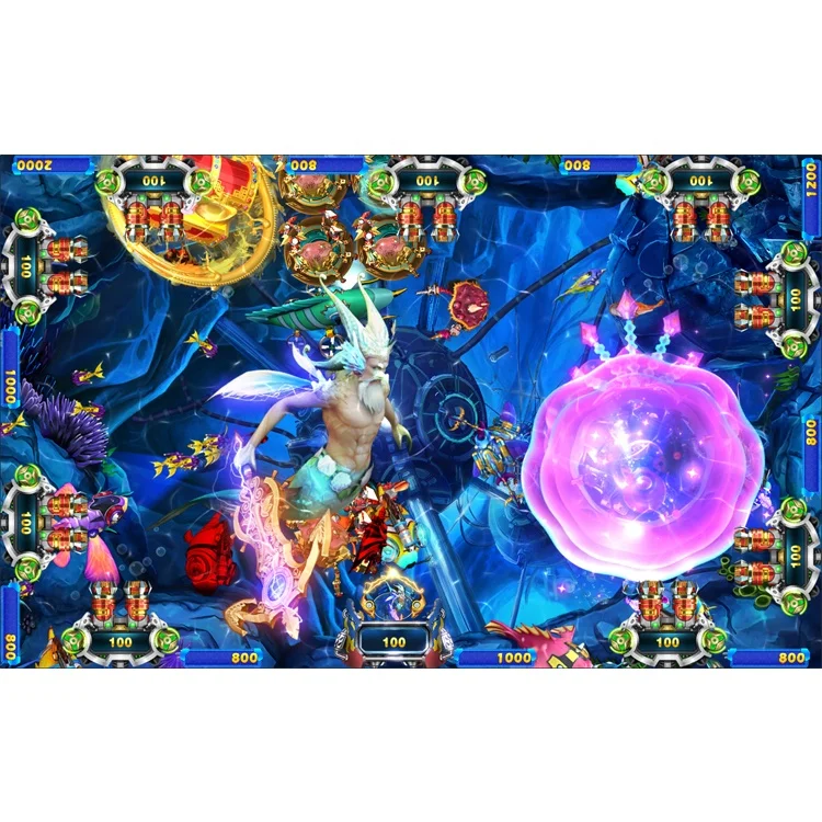 オーシャンハンターアーケードゲームチャレンジメカ-魚釣りゲーム 
