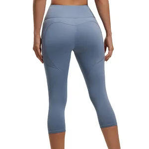 Unique Design Custom Logo Butt Lifting Breathable Sports Bottom High Waist Legging for Women