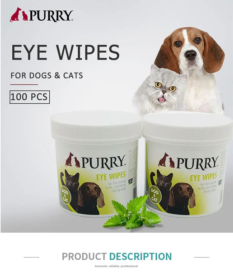 100ct Eye Wipes For Removing Pet Tear Stain Buy Pet Wipe,Cat Eye Wipe,Cleaning Wipes For Cat