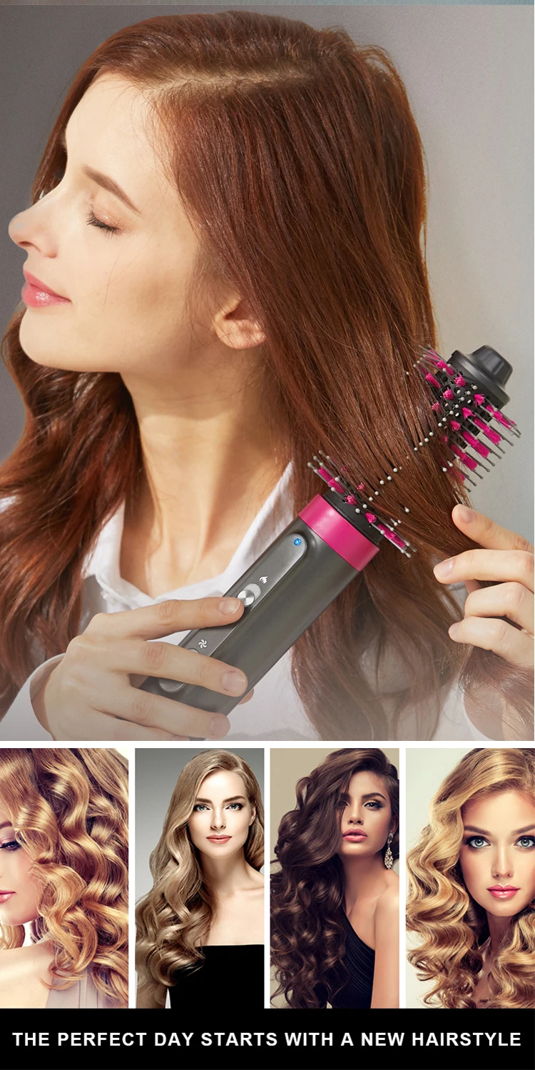 5 In 1 Styler Hair Dryer One Step Hair Dryer Professional Hair ...