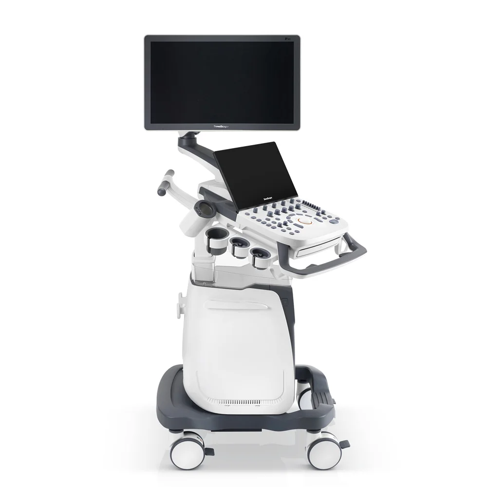 Sonoscape P20 Mobile 3D/4D Real-time Color Panoramic Doppler Trolley Ultrasound Machine