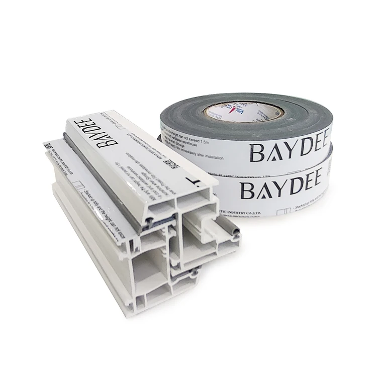 Upvc windows and Doors Frame Plastic Extruded Profiles/white Upvc windows Glazing Strips Profile