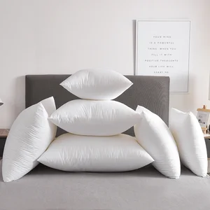 BSCI Verified Supplier Custom Hotel Collection Luxury 50X50CM Widely Used White Goose Feather Pillow Insert Cushion Manufactures