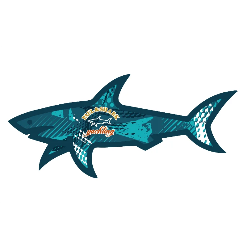2025 Customized 3D Paul Shark Sticker Logo Wholesale