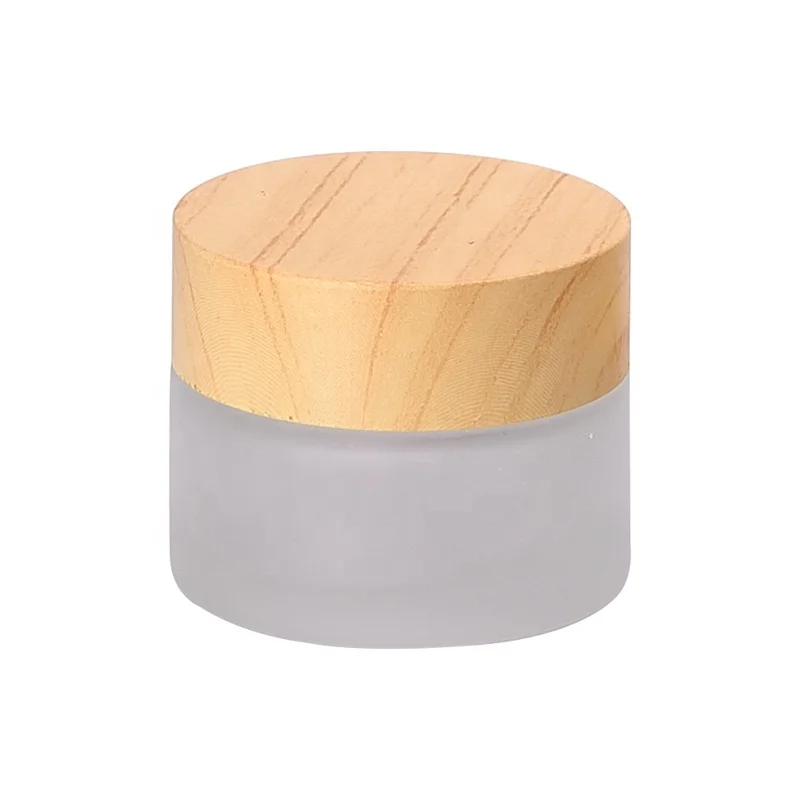15g Glass Jar Face Cream Cosmetic Jar 15 Ml Frosted Glass Jar With Wooden Lid Buy 15g Glass Jar 15ml Frosted Glass Jar Glass Jars With Wooden Lid Product On Alibaba Com