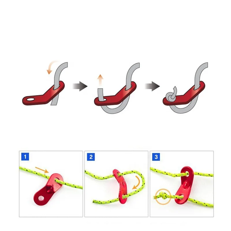 16Pcs Red Color Aluminum Guyline Cord Adjuster for Tent Camping Hiking Backpacking Picnic Shelter Shade Canopy Outdoor Activity 16Pcs Red Color Aluminum Guyline Cord Adjuster for Tent Camping Hiking Backpacking Picnic Shelter Shade Canopy Outdoor Activity