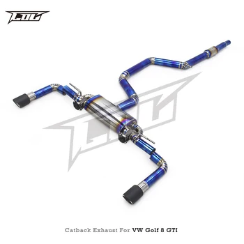 OEM Valvetronic Exhaust Muffler for VW GOLF 8/MK8/GTI 2.0T
