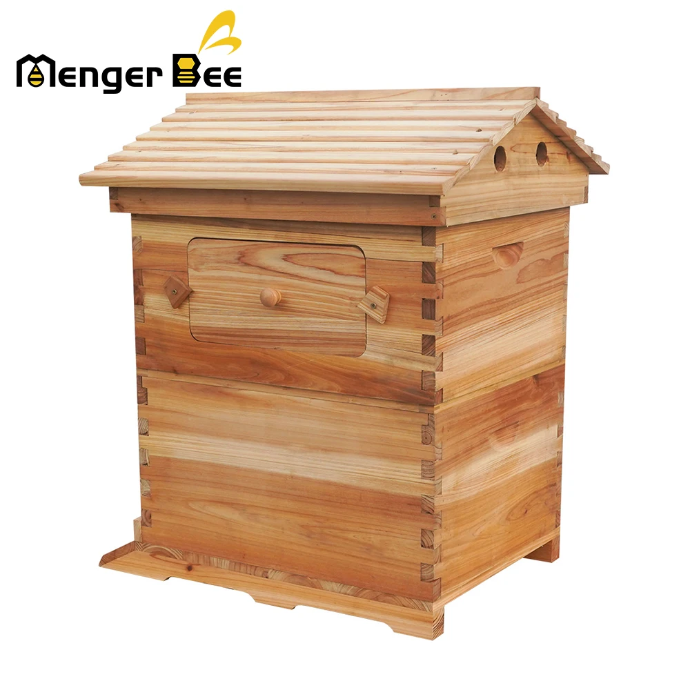 Self Flows Hive Automatic Beehive Wax Coated Self-Flowing Beehive For Harvest Honey