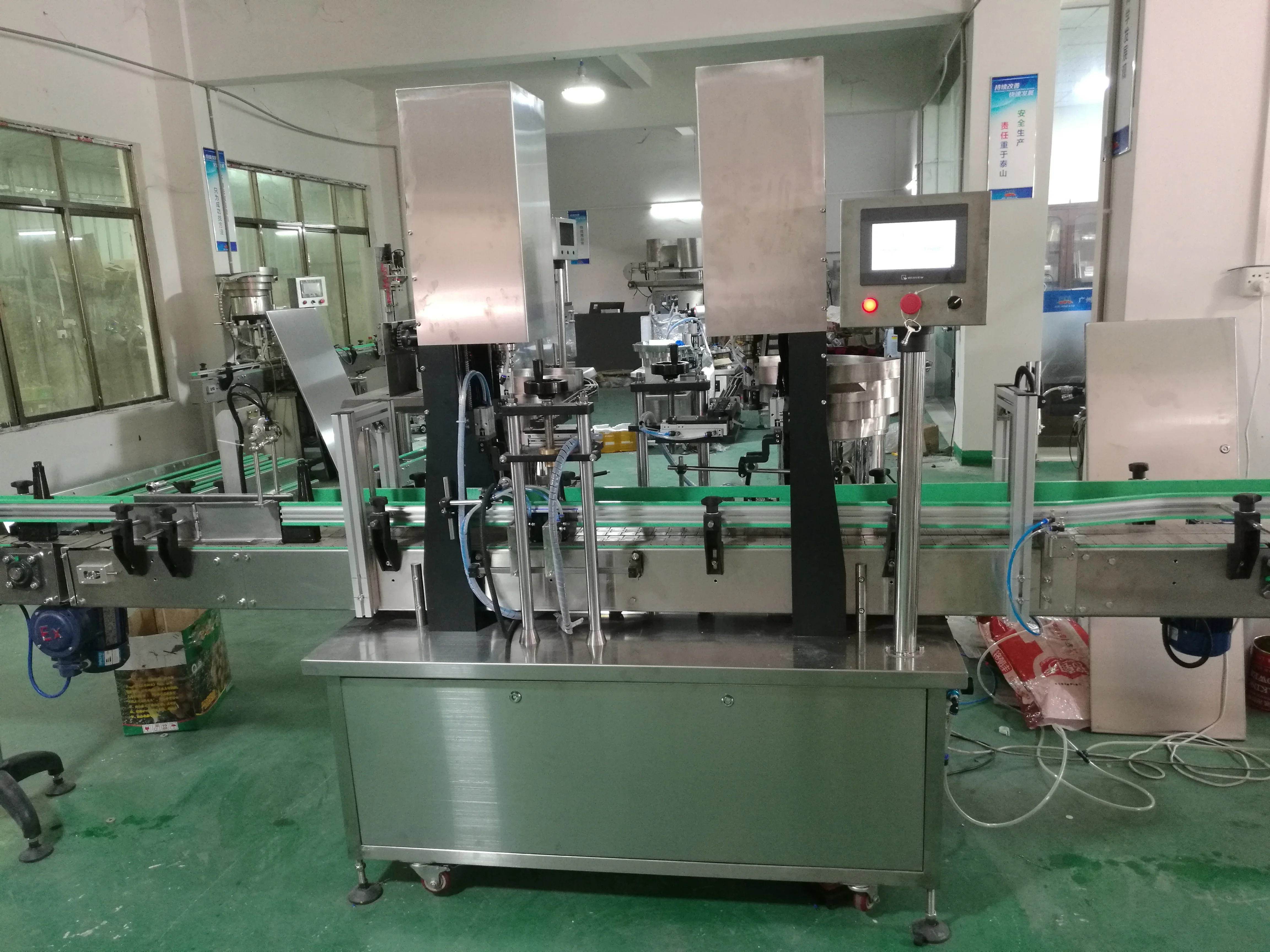 Automatic High Speed Servo Motor Capping Machine
