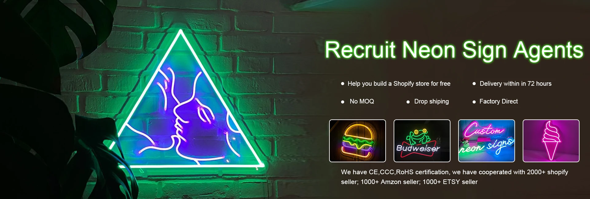Fast Delivery Custom Led Neon Light Letter Logo Neon Sign Custom Drop