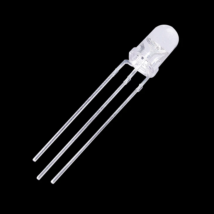 Заводская распродажа, бесплатный образец, круглые красные, зеленые, синие, желтые светодиодные светоизлучающие диоды, индивидуальный цвет